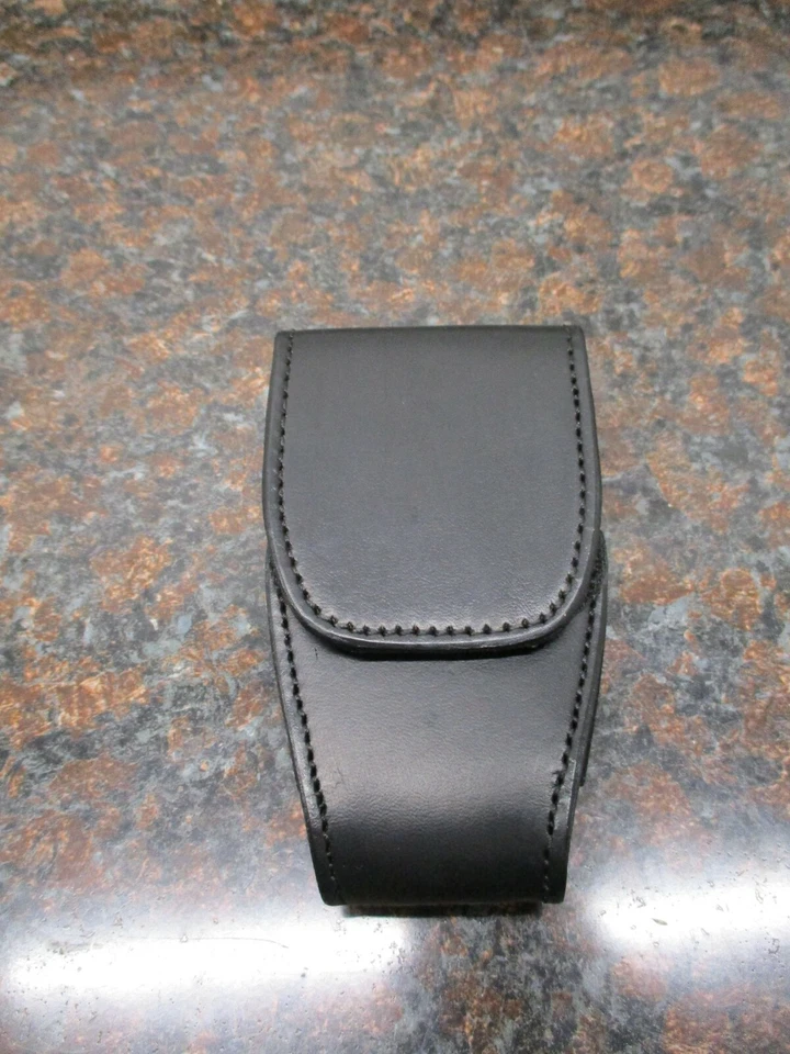 ASP Duty HANDCuff Case 56131 Black leather FOR RIGID CHAIN HINGED HANDCUFFS