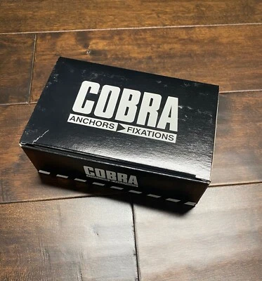 Новый Cobra 021C коробка (100) гипсокартон стены дрели полый стены анкеры нейлона w винт - Изображение 1 из 3