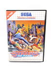 Sega Master System Spiel Street of Rage ohne Anleitung