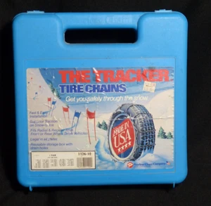 Tire Chains with Storage Box - Peerless #1126-10 - 1 Pair - NEW - See Details - Bild 1 von 1