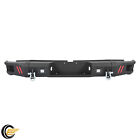 For Ford F-150 2004-2008 New Steel Rear Bumper Textured W/ Spotlights + D-Rings