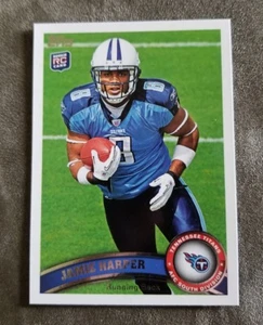 2011 Topps Gold #382 Jamie Harper Tennessee Titans Rookie Football Karte - Bild 1 von 1