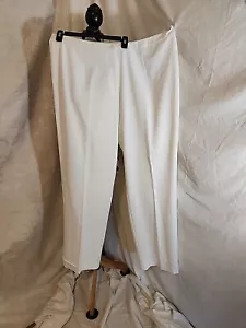 Linea by Louis Dell'Olio size 2X white dress pants - Picture 1 of 4
