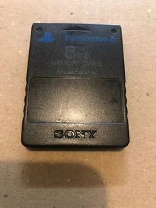 Scheda di memoria ufficiale Sony PlayStation 2 nera 8 MB - Foto 1 di 1