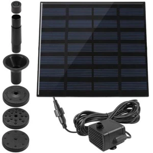 1.4 W Birdbath Fountain Solar Power Water Pump Panel Kit Submersible Water Pu... - Picture 1 of 7