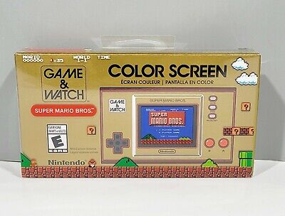 Nintendo Game and Watch Super Mario Bros Electronic Handheld - New