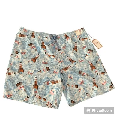 New Coors Light Swim Trunks 9" Inseam Men’s Big & Tall Size 2XB NWT - Изображение 1 из 4