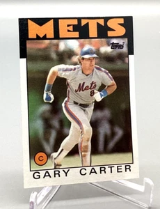 '86 Topps Baseball Gary Carter HOF Card #170 Crisp Corners Great Centering - Picture 1 of 2