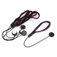 3X(Tapa del objetivo de cuerda de seguridad para proteger lente de camara d F3R1