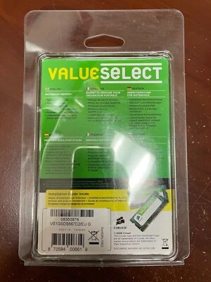 Corsair 1 GB SO-DIMM DDR2 SDRAM Memory (VS1GSDS667D2) - Image 1 of 3