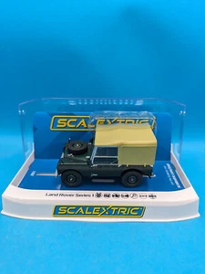 Scalextric C4441 Land Rover Serie 1 grün - Bild 1 von 5