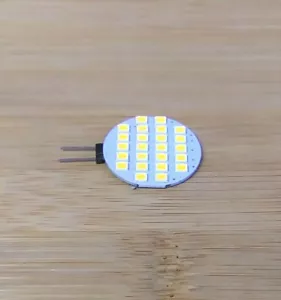BBT Super Bright 12 VDC Warm White LED G4 (bi-pin) Light Bulb - Picture 1 of 4