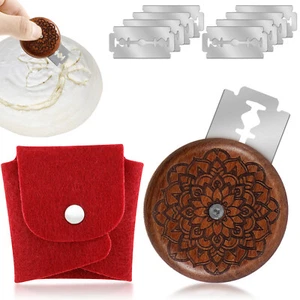 Bread Dough Scoring Tool Compact Bread Scoring Cutter Wooden Sourdough Scorer⚢ - Picture 1 of 12