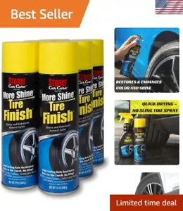 12-Ounce Tire Finish Non-Greasy Spray Enhances and Restores Your Tires Natura... - Picture 1 of 7