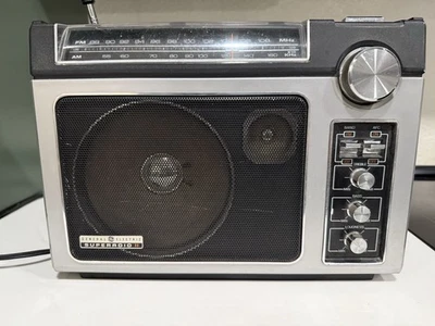 De colección General Electric Superadio II Largo Alcance AM/FM 7-2885A ¡RARO! Super Radio Foto 1 de 4
