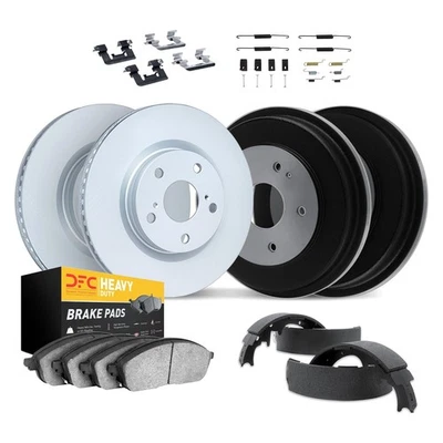 For Ford Aerostar 90-91 Brake Kit DFC Geospec Plain Front & Rear Brake Kit w — 第 1/2 张图片