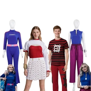 Zombies 4 Dawn of the Vampires Cosplay Costume Book Week Kid Adults Fancy Dress - Picture 1 of 58