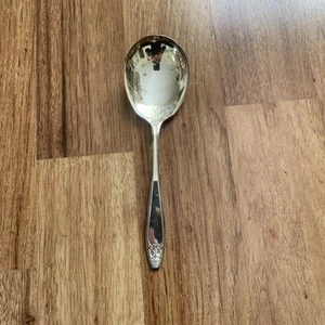 VINTAGE LADY DORIS SilverPlate Gravy Serving SPOON 9” - Picture 1 of 6