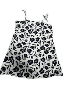 Old Navy Damen Blumen ärmellos Träger Leinenmischung Kleid Größe 3X Neu mit Etikett - Bild 1 von 9