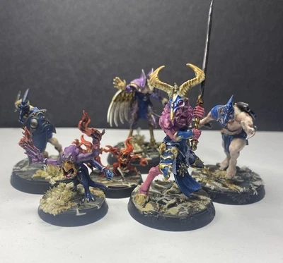 EYES OF THE NINE WARHAMMER UNDERWORLDS WARBAND NIGHT VAULT CHAOS TZEENTCH DAEMON - Image 1 of 4