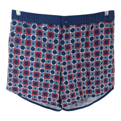 Bañador Chubbies Para Hombre XL Tropical Pantalones Cortos Azul Marino Rojo Blanco Geométrico Foto 1 de 4