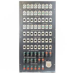 Wall-Mount XLR Patch Bay -21 In / 32 Out + 20 Terminal Inputs + 37-Pin Connector - Picture 1 of 7