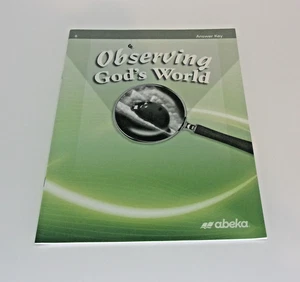 Observing God's World-abeka-6, Answer Key - Picture 1 of 20
