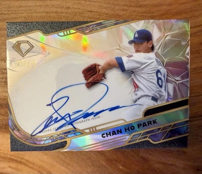 🔥2025 Topps Diamond Icons Cromo - CHAN HO PARK En Tarjeta AUTO/25 Dodgers Foto 1 de 2