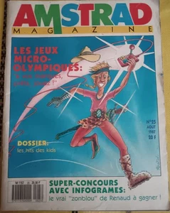 AMSTRAD MAGAZINE, num. 25 de AOUT 1987 - Picture 1 of 5