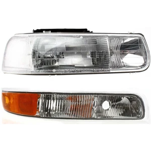 Headlight Kit For 1999-2002 Chevrolet Silverado 1500 Passenger Side - Picture 1 of 12