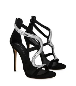 Giuseppe Zanotti Venere metallic-snake sandals - EU41 - Picture 1 of 5