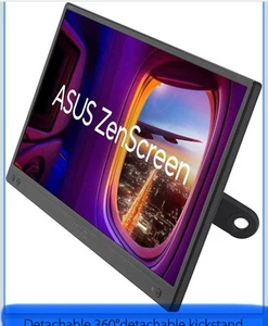 ASUS ZenScreen 16” (15.6 inch viewable) Portable USB Monitor (MB166CR) - F - Afbeelding 1 van 14