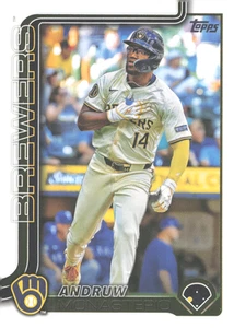 2025 Topps Series 2 - #581 Andruw Monasterio Brewers - Picture 1 of 2