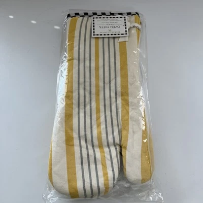 JUEGO DE DOS GUANTES PARA HORNO MACKENZIE CHILDS SUNSHINE NUEVOS Foto 1 de 4