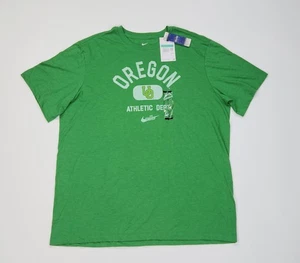 Nike Oregon Ducks Retro Shirt UofO Athletic Department Mens XL Green - Picture 1 of 3