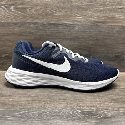 Nike Revolution 6 Next Nature Midnight Navy White Shoes DC3728-401 Mens Size 7.5 - Image 1 of 4