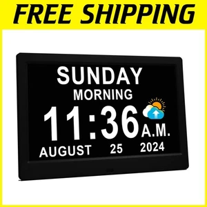 11.5 Inch Extra Large Digital Clock with 19 Alarms - Picture 1 of 8