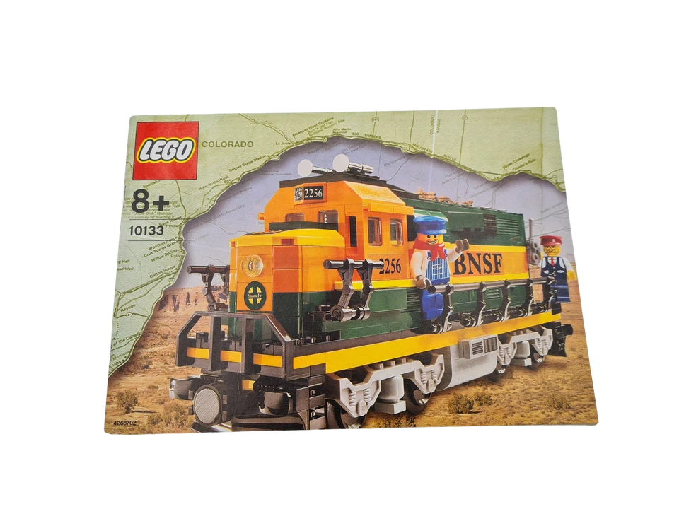 Lego® TRENO Ferrovia 10133 istruzioni per il montaggio BNSF Locomotiva progetto  - Immagine 1 di 1