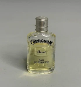 French vintage miniature eau de toilette bottle Chevignon Paris made in France - Picture 1 of 5