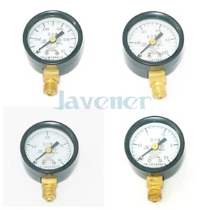 Dial medidor de presión compresor de aire de montaje radial de 40 mm M10x1 0,1-25 Mpa de diámetro - Imagen 1 de 46