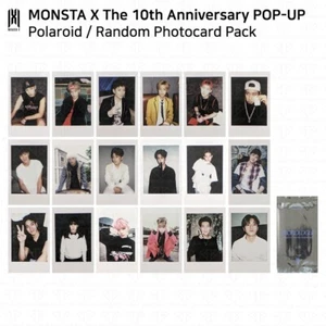 MONSTA X The 10th Anniversary POP-UP Monologue Official Polaroid Photocard Pack - Picture 1 of 39