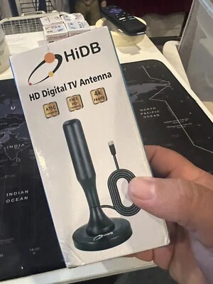 TV Antenna, Digital Antenna for Smart Indoor, Strong Magnetic Base - Image 1 of 4