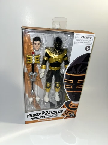 ZEO GOLD RANGER - Trey of Triforia-Power Rangers Lightning Collection Cover
