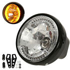 Universal 7 Inch Motorcycle Motorbike Black Headlight LED Front Light Headlamp