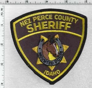 Nez Perce County Sheriffs Dept (Idaho) 1st Issue Mounted Posse Shoulder Patch - Picture 1 of 1