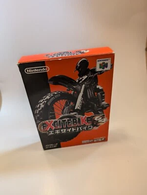 EXCITE BIKE Nintendo 64 Japanese n6 Us Seller - CIB - Image 1 of 3
