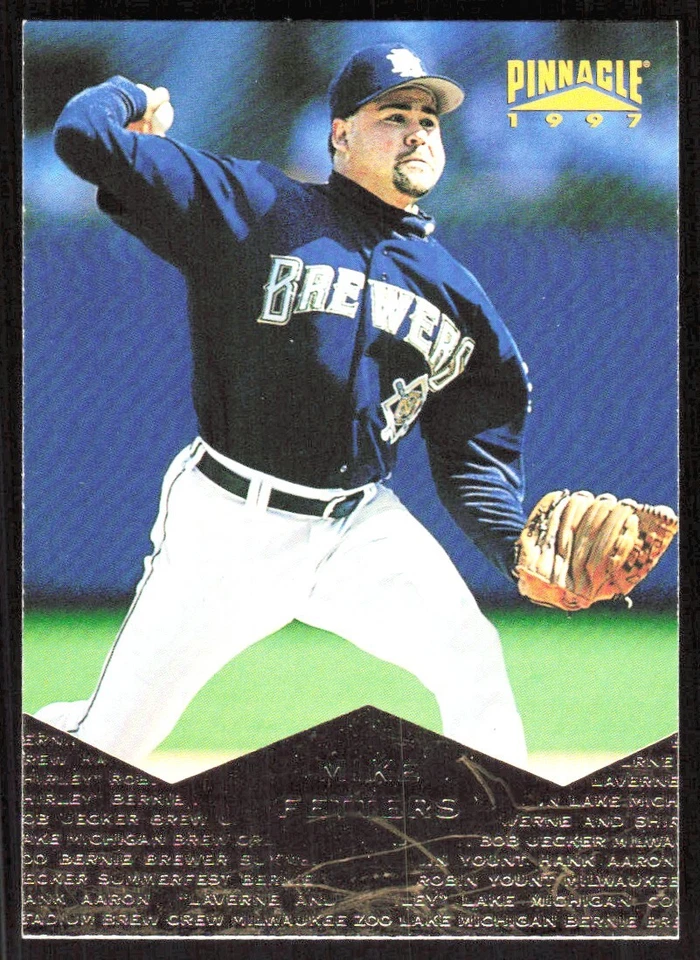 1997 307D Pinnacle MIKE FETTERS Milwaukee Brewers #69 - Image 1 of 2