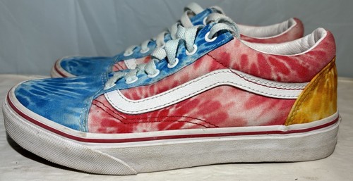 Scarpe da skate basse VANS Oldol Skoolr junior t 4ie tie dyebini bambini