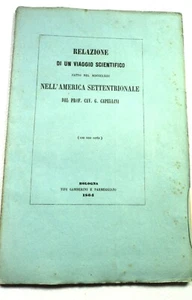 1863 ITALIAN SCIENTIFIC EXPEDITION NORTH AMERICA MIDWEST OMAHA TRIBE MISSOURI - Picture 1 of 1
