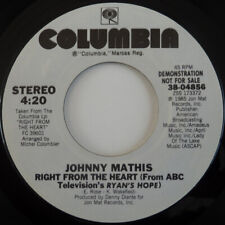 Johnny Mathis - Right From The Heart (From ABC Television's Ryan's Hope) (7",...